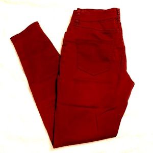 “Silence + Noise” high rise skinny twig pants